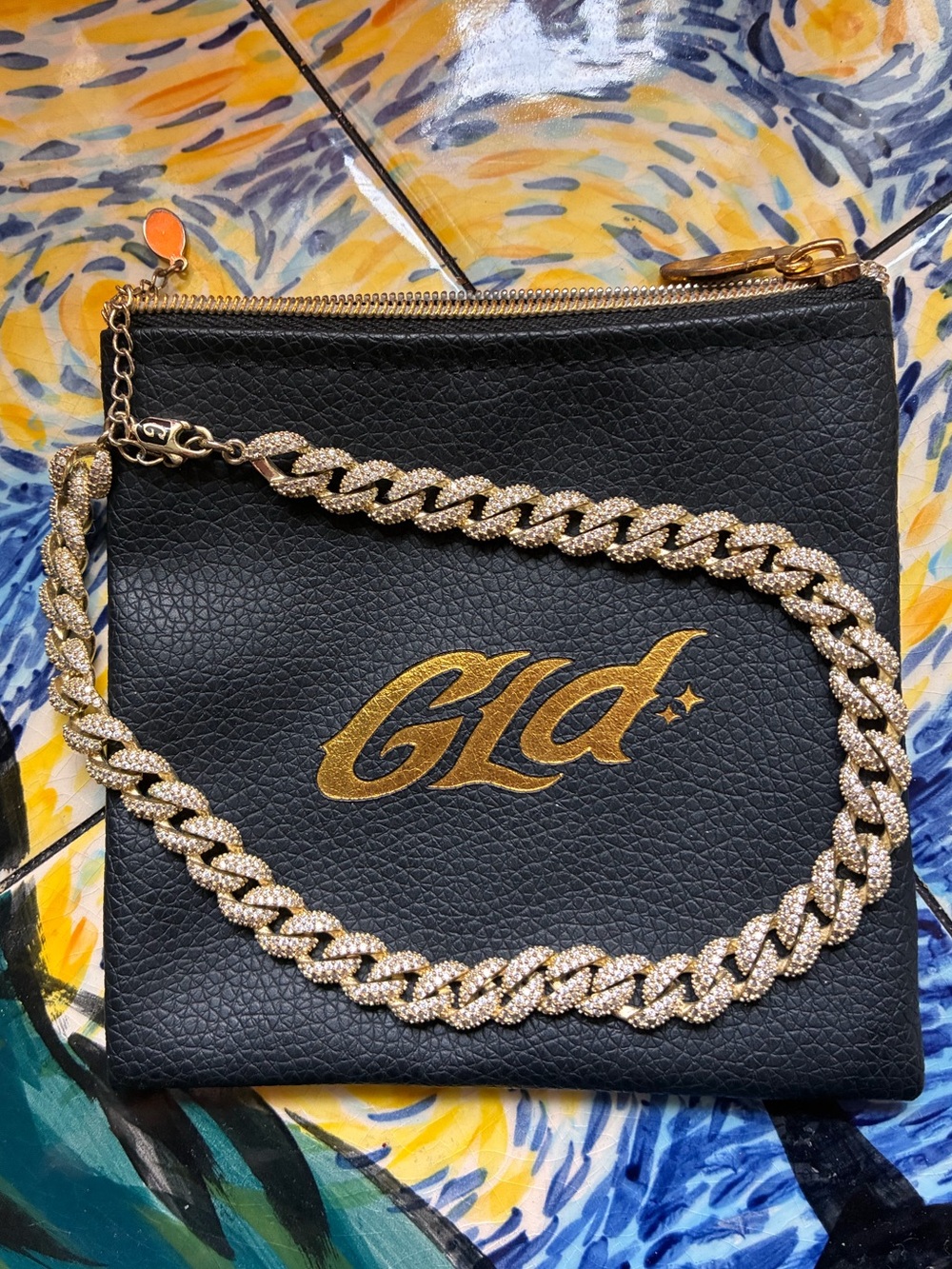 GLD Cuban Link Choker